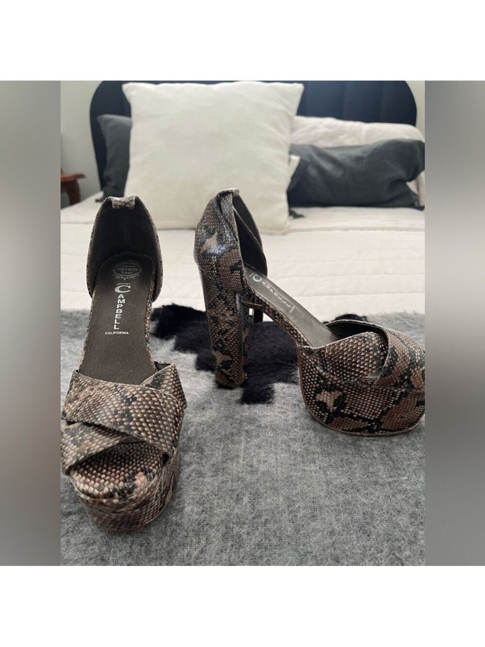 Campbell Handmade Havana Last Platforms